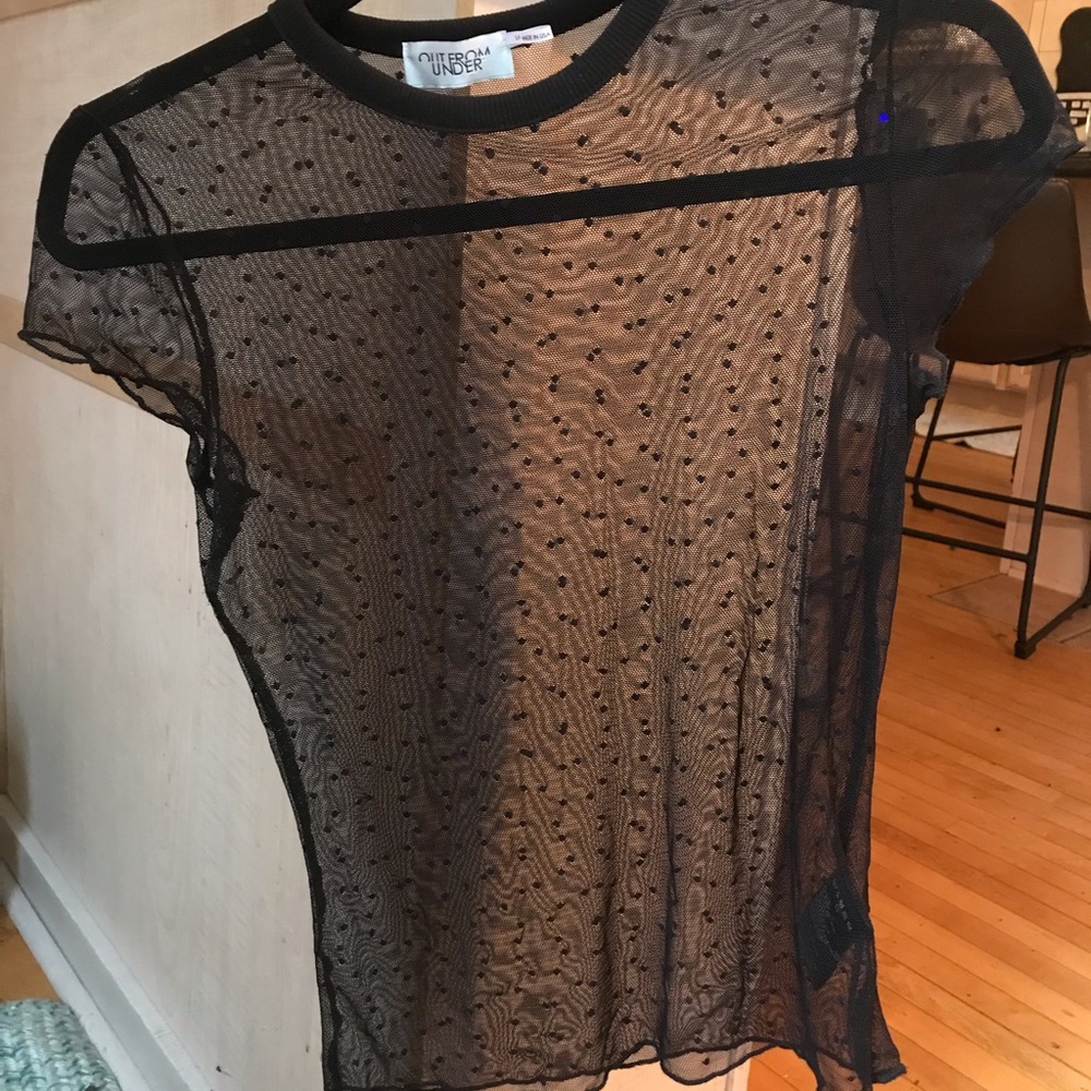 Urban Outfitters out from under mesh top